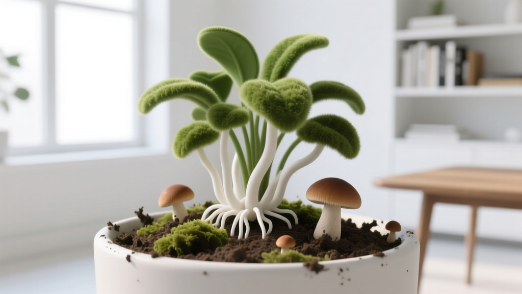 Should mushrooms be growing in my indoor potted plants repotting guide? Here’s exactly what those white fuzz, brown caps, and sudden fungal blooms mean—and 7 science-backed steps to safely repot, restore soil health, and prevent recurrence without killing your favorite houseplants.