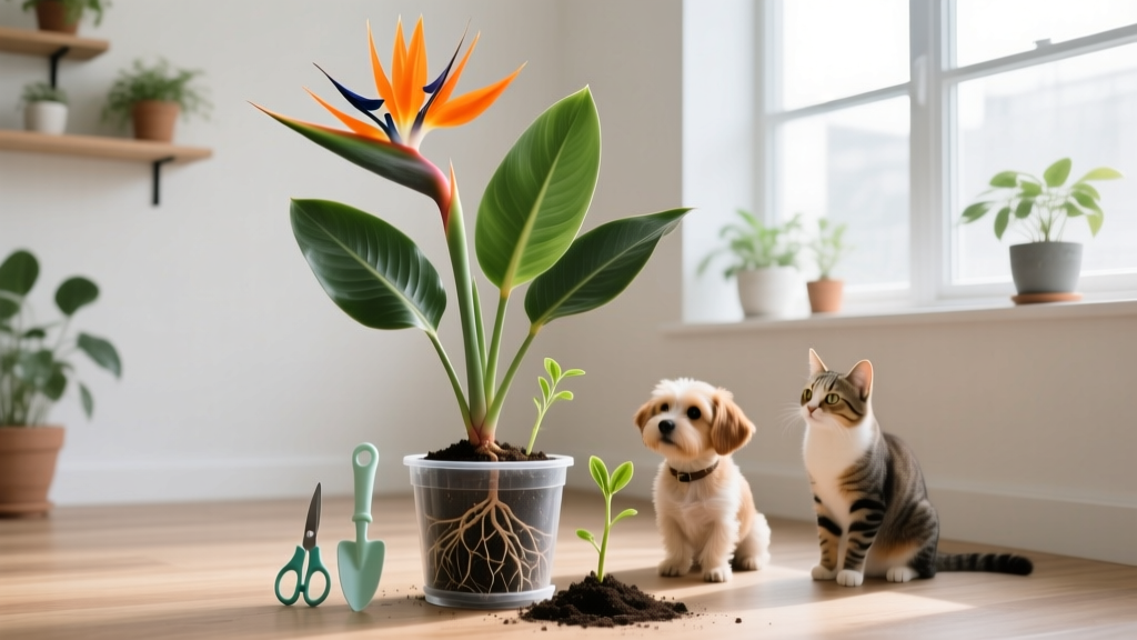 Pet Friendly How to Propagate Bird of Paradise Plant: A Step-by-Step Guide That Keeps Your Dog or Cat Safe—No Toxic Roots, No Risky Tools, Just Healthy New Plants in 4 Weeks