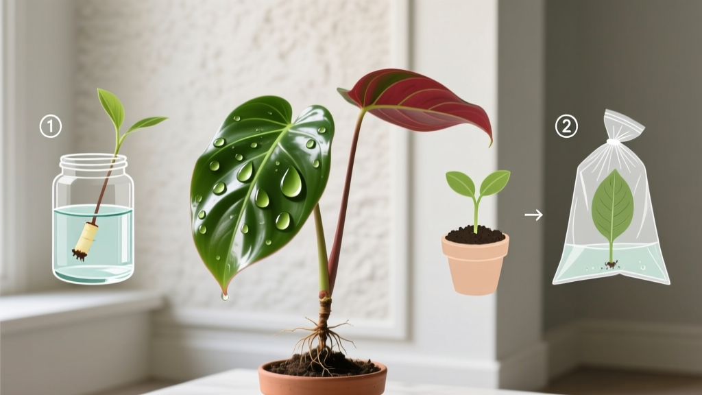 Small How to Propagate Raindrop Plant: The 3 Foolproof Methods That Actually Work (No Root Rot, No Wasted Leaves—Just 100% Success in 4–6 Weeks)