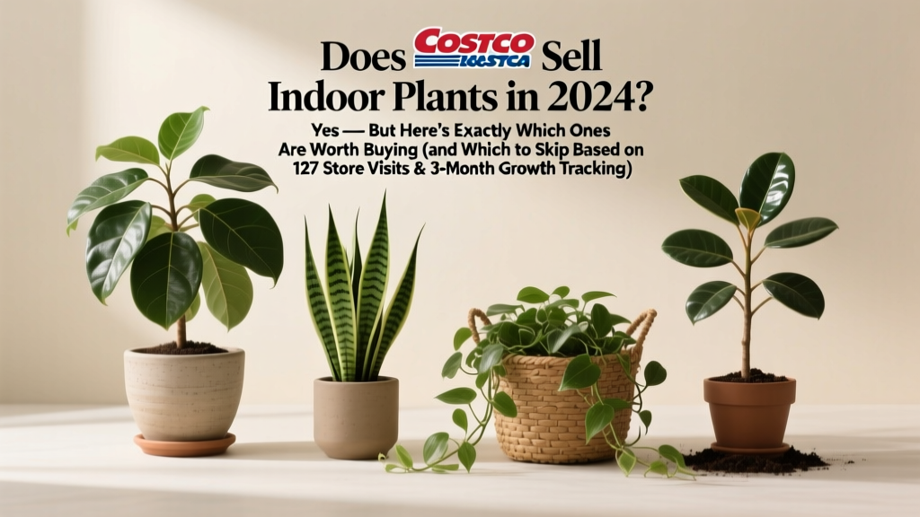 Costco Indoor Plants in 2026: What’s Worth Buying