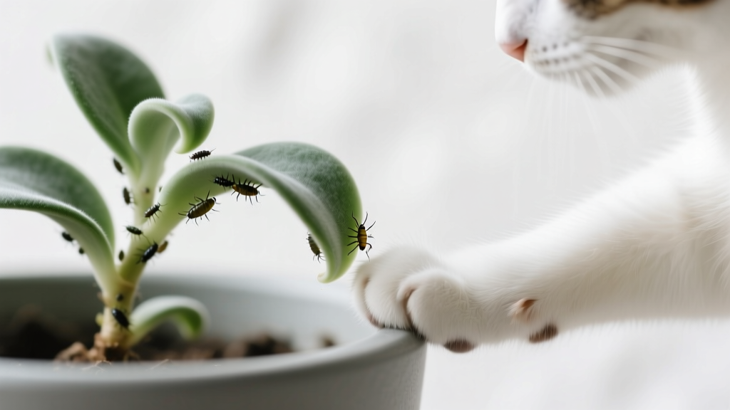 Aphids on Indoor Plants: Where Do They *Really* Come From? (And Why Your Cat Could Be at Risk — Even If the Plant Isn’t Toxic)