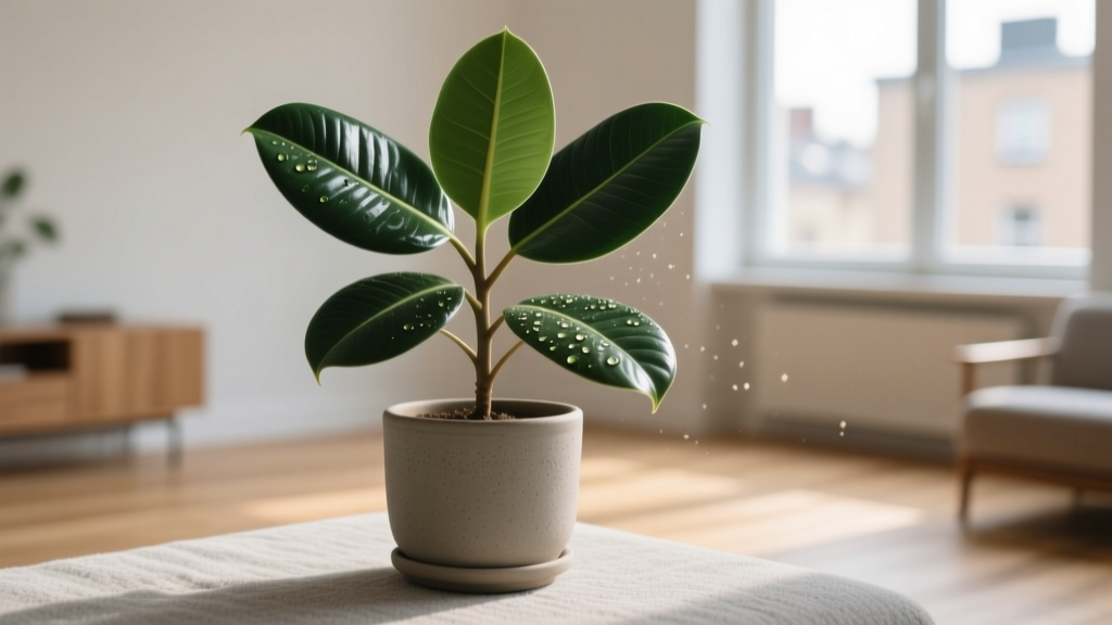 The Real Low-Maintenance Rubber Plant Guide: 5 Non-Negotiable Care Rules (That Actually Prevent Yellow Leaves, Root Rot, and Sudden Drooping — Even If You Forget to Water for 12 Days)