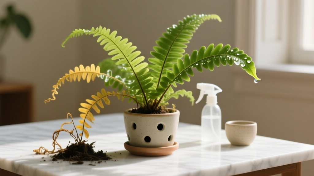 Why Your Indoor Fern Isn’t Growing (and Exactly What to Fix in 7 Days): A Botanist-Validated, Step-by-Step Revival Guide for Stalled Ferns — No More Guesswork, Just Green Growth