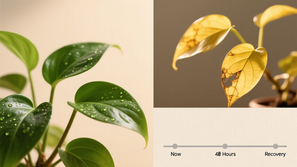 Is pothos indoor plant with yellow leaves a sign of serious trouble? 7 science-backed causes—and exactly what to do within 48 hours to reverse it before root rot sets in.