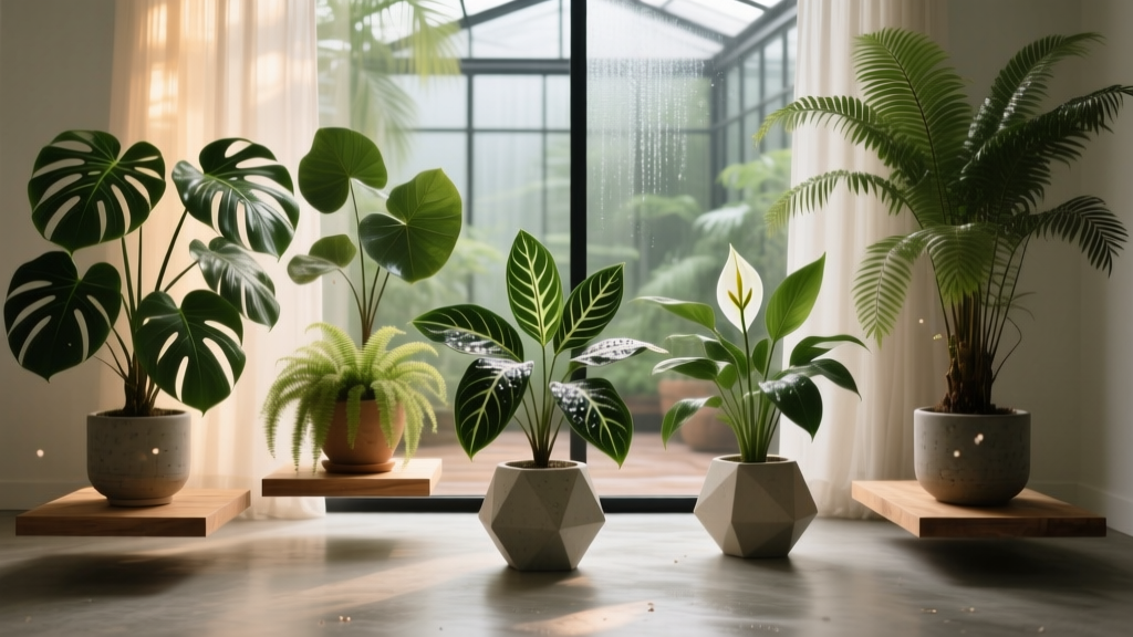 Struggling with Moldy Soil & Drooping Leaves? 7 Large Indoor Plants That Thrive in Extreme Humidity (Not Just Survive)—Backed by Horticultural Research & Real Tropical Apartment Case Studies