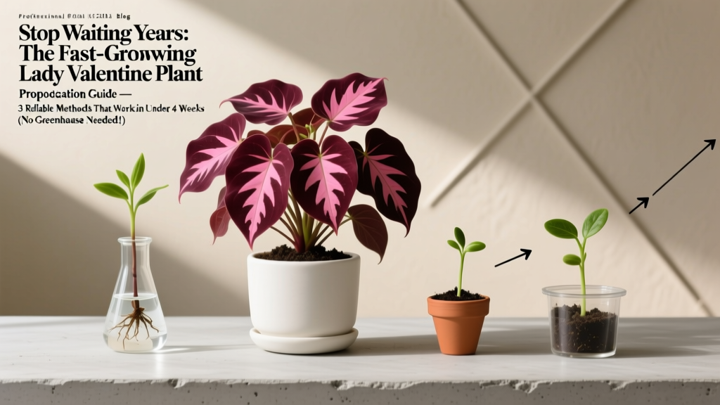 Stop Waiting Years: The Fast-Growing Lady Valentine Plant Propagation Guide — 3 Reliable Methods That Work in Under 4 Weeks (No Greenhouse Needed!)