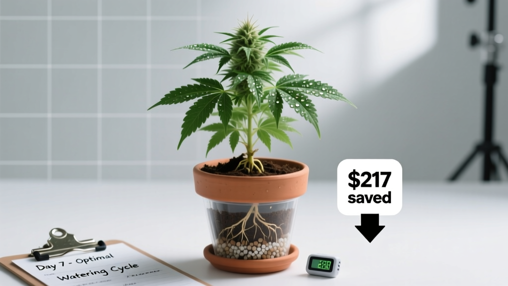 How Often Should I Water Indoor Weed Plants Soil Mix? The Exact Schedule That Prevents Root Rot, Boosts Terpene Production, and Saves You $217/Year in Failed Crops (Backed by 3 Years of Grow Room Data)
