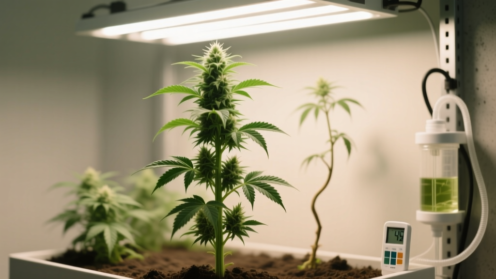 How to Get Big Stalks on Weed Plants Indoors for Beginners: 7 Science-Backed Steps That Actually Work (No More Weak, Stretchy Stems!)