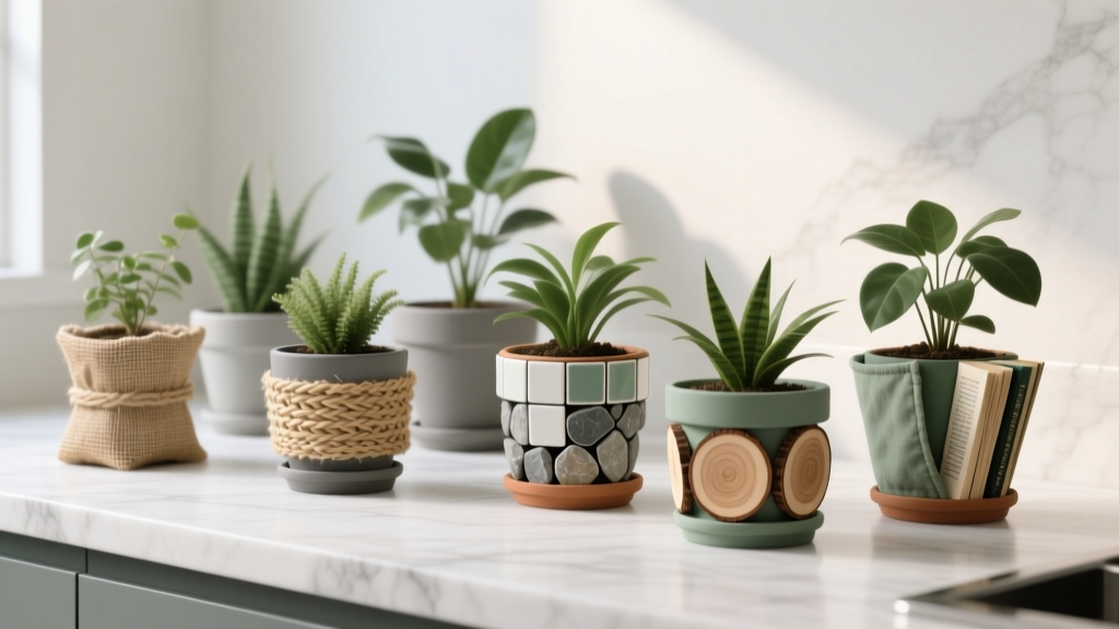 Large How to Decorate Indoor Plant Pots (2026)