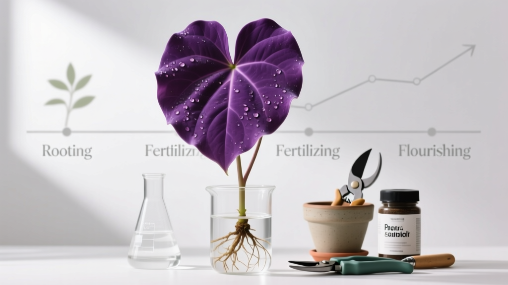Stop Killing Your Purple Heart! The Exact Fertilizer Schedule & Propagation Method That Doubles Root Success—No More Leggy Stems, Yellow Leaves, or Failed Cuttings (A Step-by-Step Guide for Beginners and Overwaterers)