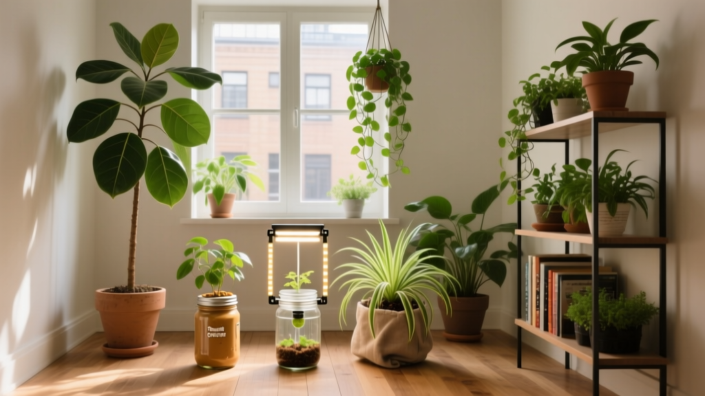 How to Grow Big Plants Indoors Under $20: The Truth Is, You Don’t Need Fancy Gear — Just These 5 Budget Hacks (Backed by University Extension Research & 3 Years of Real Apartment Trials)