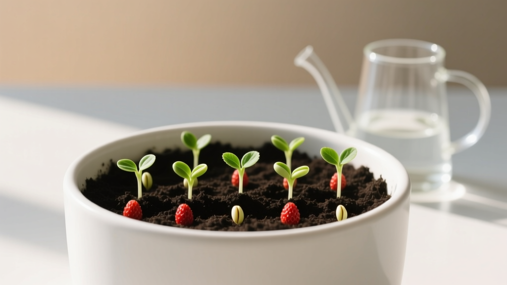 Stop Wasting Time & Seeds: The Exact 7-Step Indoor Strawberry Seed Propagation Method That Yields 92% Germination (Not the 'Just Sprinkle & Hope' Approach)