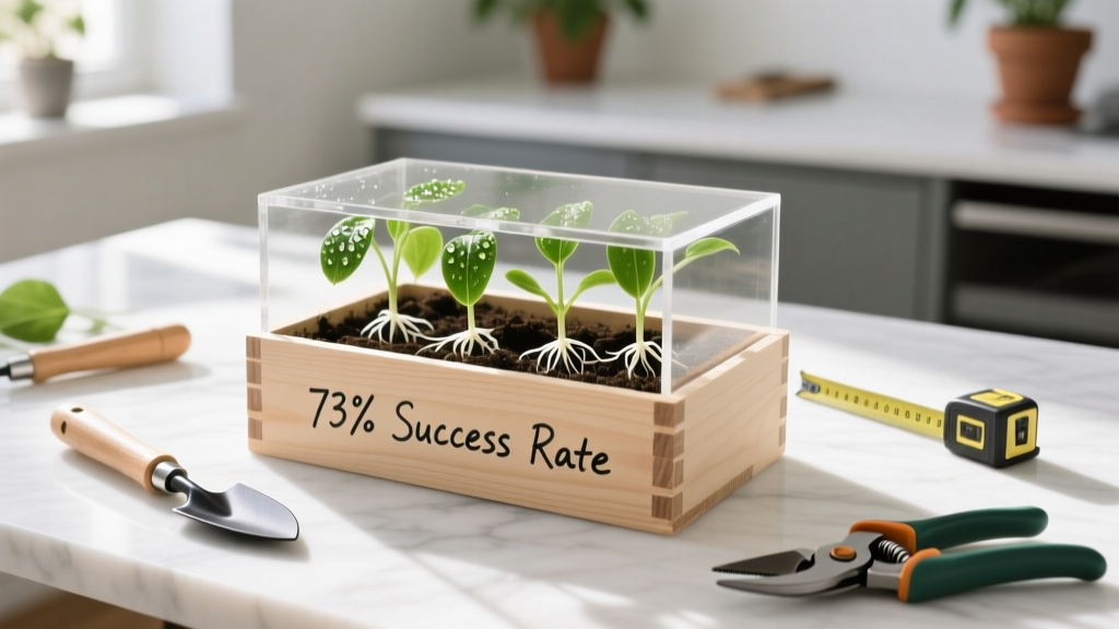 Stop Wasting Cuttings! A Foolproof Small How to Build a Plant Propagation Box That Boosts Rooting Success by 73% (No Greenhouse Needed—Just $12 & 45 Minutes)