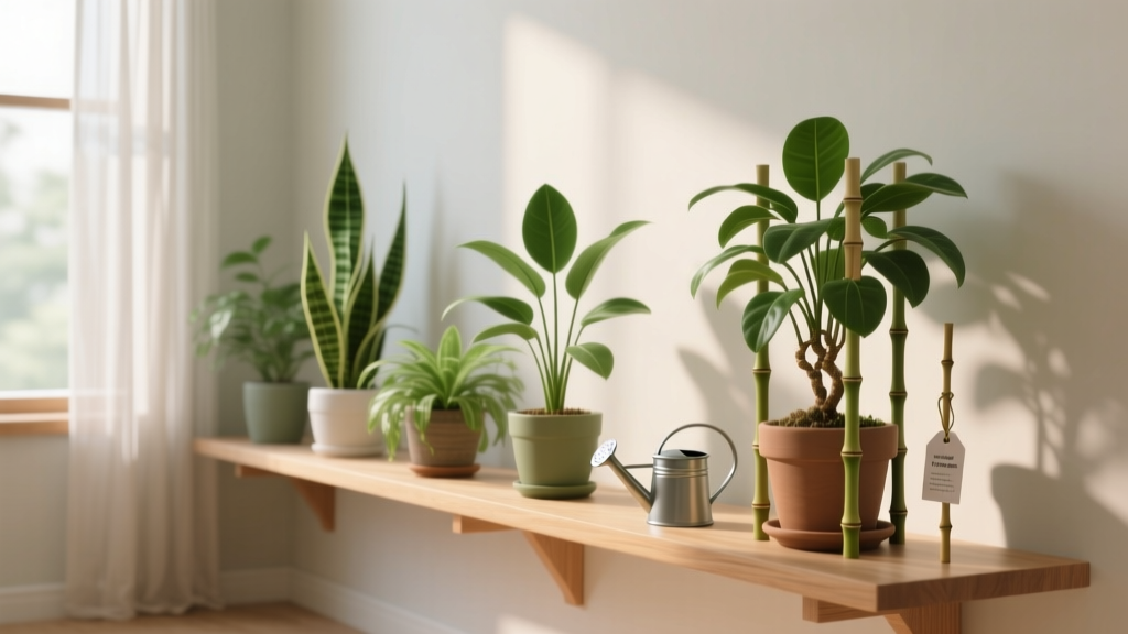 How to Stop Indoor Plants Bending Toward the Light: The Truth About Watering Schedules, Light Balance, and Structural Support—A Step-by-Step Fix That Works in 72 Hours