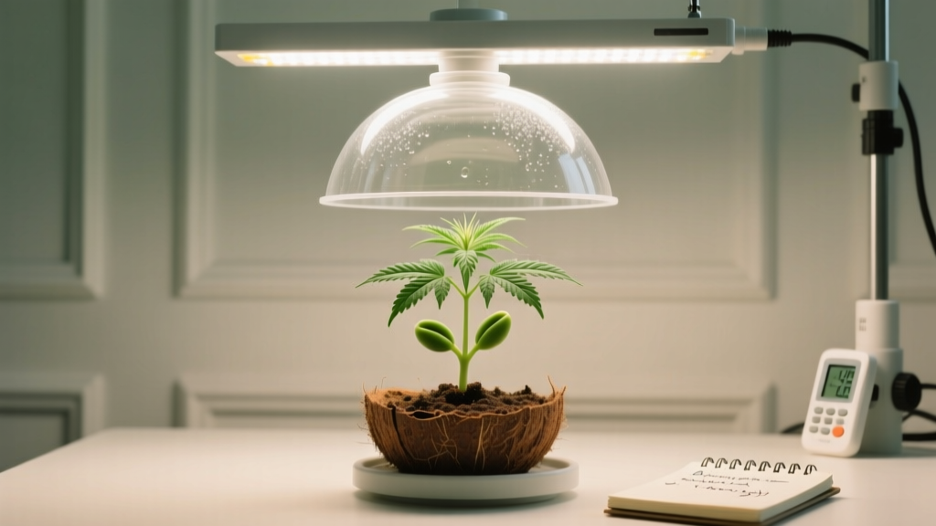 How to Grow a Marijuana Plant from Seed Indoors from Seeds: The 7-Step No-Fail Guide That Prevents Germination Failure, Stretchy Seedlings, and Light Burn — Even for Absolute Beginners