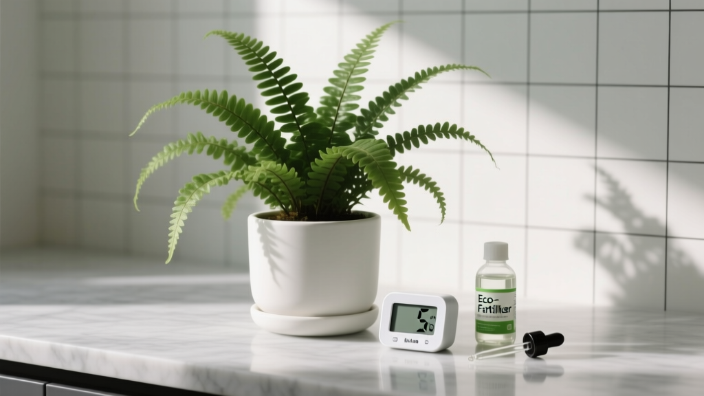 How to Care for a Fern Plant Indoor Fertilizer Guide: The 5-Minute Monthly Routine That Stops Yellow Fronds, Prevents Root Burn, and Doubles New Growth—No More Guesswork or Gooey Residue