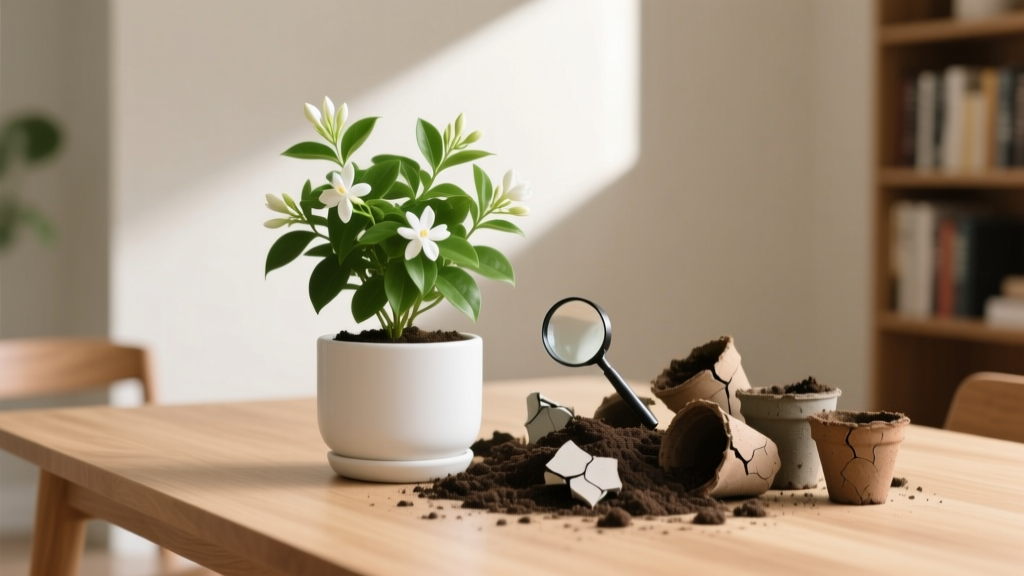 Why Is My Indoor Jasmine Plant Dying Soil Mix? 7 Soil Mistakes You’re Making (and Exactly How to Fix Each One in Under 10 Minutes)