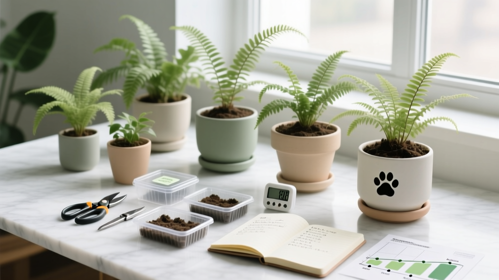Stop Wasting Time & Money: Why 'Succulent How to Propagate Ferns Plants' Is a Misleading Search—and the Real, Step-by-Step Propagation Guide You Actually Need for Each Group (With Timing Charts, Tool Checklists, and Pet-Safe Tips)