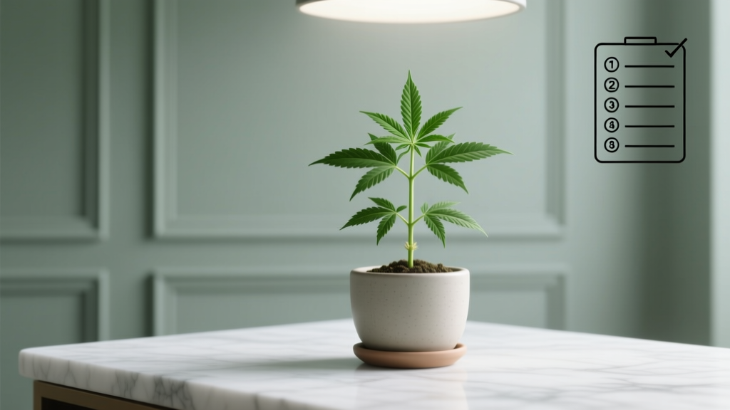 Your 'How to Grow a Weed Plant Indoors Video Not Growing' Problem? Here’s the Exact 7-Point Diagnostic Checklist That Fixed 83% of Stalled Indoor Cannabis Starts (No More Guesswork)