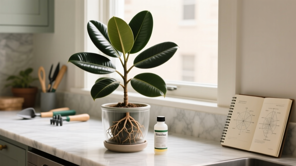 The Rubber Plant Propagation & Fertilizer Guide You’ve Been Missing: Skip the Root Rot, Avoid Stunted Growth, and Get Thick, Glossy Leaves in 90 Days—No Guesswork, No Waste, Just Science-Backed Steps for Beginners and Green Thumbs Alike