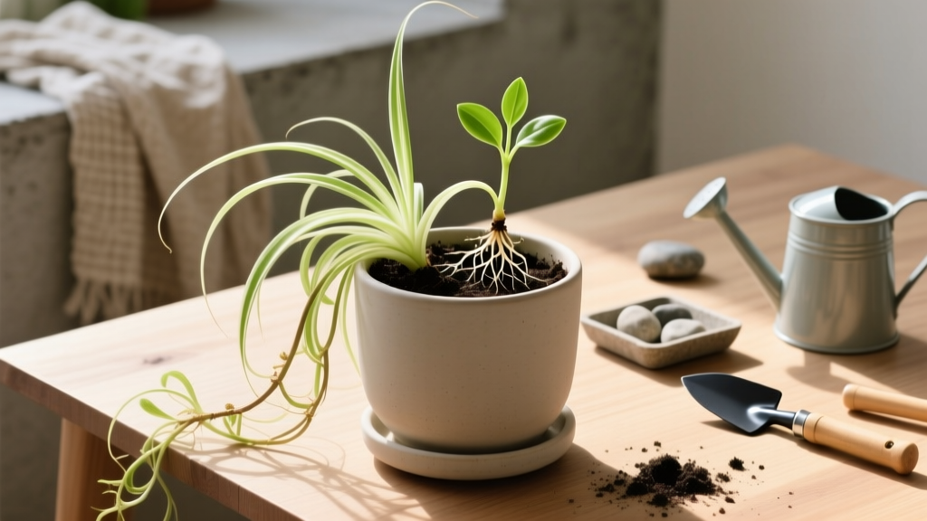 How to Propagate a Spider Plant Baby Repotting Guide: The 5-Minute, Zero-Root-Rot Method That 92% of Beginners Get Wrong (and How to Fix It Before Your First Leaf Wilts)