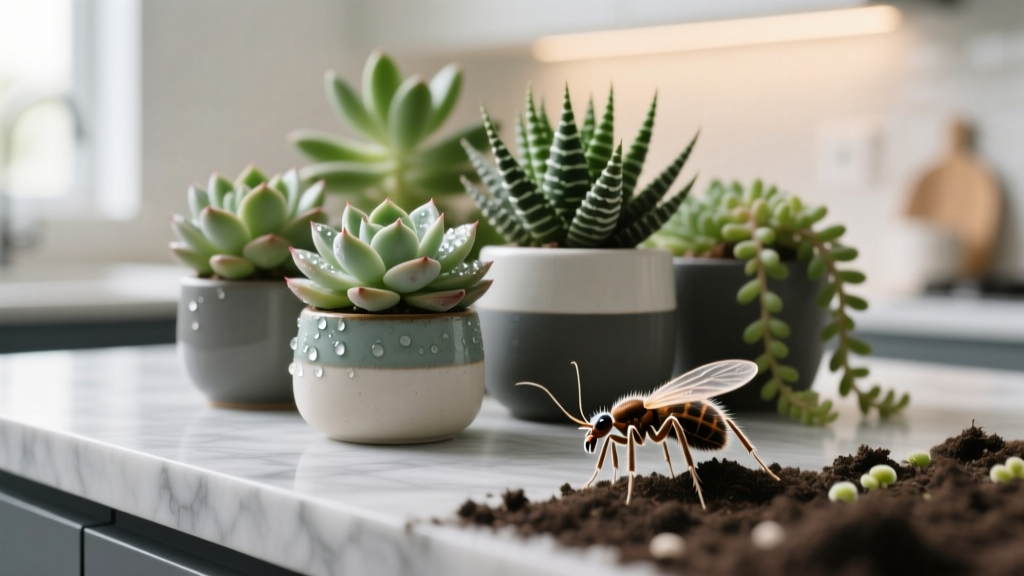 Succulent how to get rid of tiny bugs in indoor plants: 7 proven, pet-safe, soil-and-leaf-targeted methods that stop fungus gnats, spider mites, and mealybugs in under 10 days — no harsh chemicals, no repotting panic, just science-backed results from university extension trials.