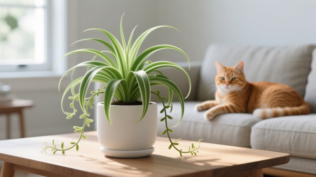 Spider Plants Are Safe for Cats—but Here’s the Truth About Low-Light Growth, Toxicity Myths, and How to Keep Your Feline Friend (and Your Plant) Thriving Together