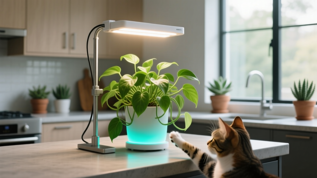 Is Your LED Grow Light *Actually* Safe for Cats? The Truth About Toxicity, Placement, Heat, and Daily Use—A Veterinarian-Reviewed Guide to Growing Plants Indoors Without Risking Your Feline’s Health