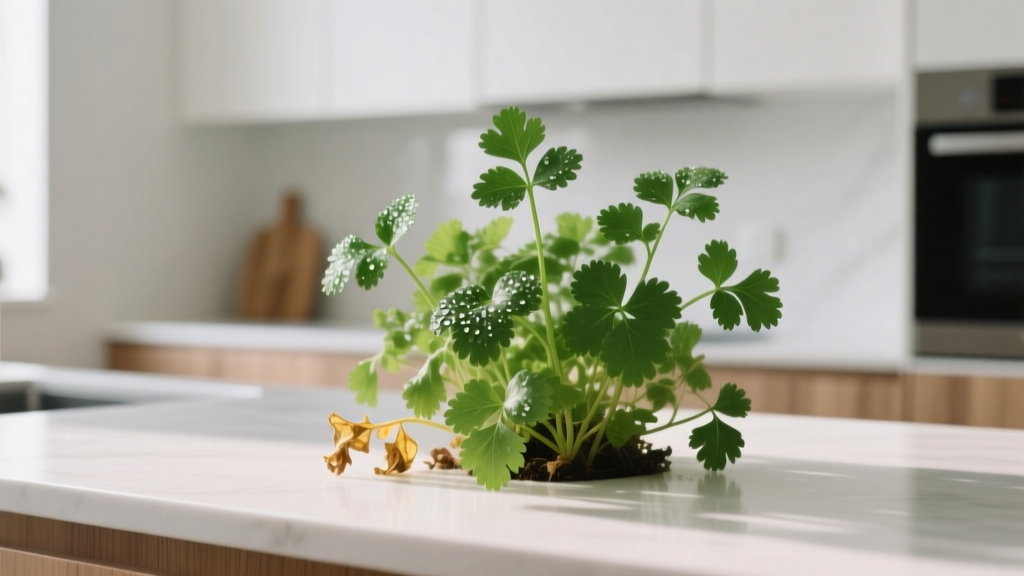 Why Is Your Indoor Cilantro Dropping Leaves? 7 Science-Backed Fixes You Can Do Today (No More Yellowing, Wilting, or Sudden Leaf Loss)