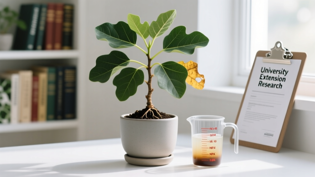 What Do You Feed an Indoor Fig Tree Plant from Cuttings? The Exact Fertilizer Schedule, Nutrient Ratios, and Timing That Prevents Leaf Drop, Stunted Roots, and Failed Transitions (Backed by University Extension Research)