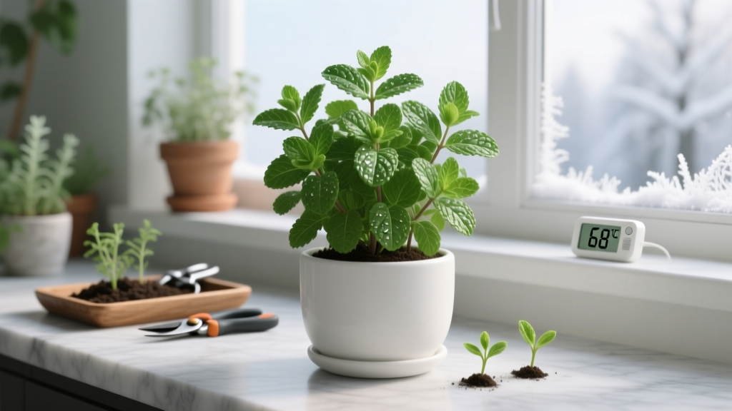 Can Peppermint Plants Winter Indoors? 7 Propagation Tips That Actually Work (No More Leggy, Moldy, or Dead Cuttings in January)