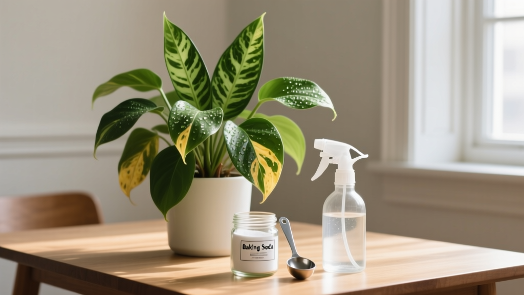 How to Use Baking Soda for Plants Indoors Under $20: 7 Science-Backed, Pet-Safe Applications That Actually Work (No More White Powdery Mildew or Yellow Leaves)