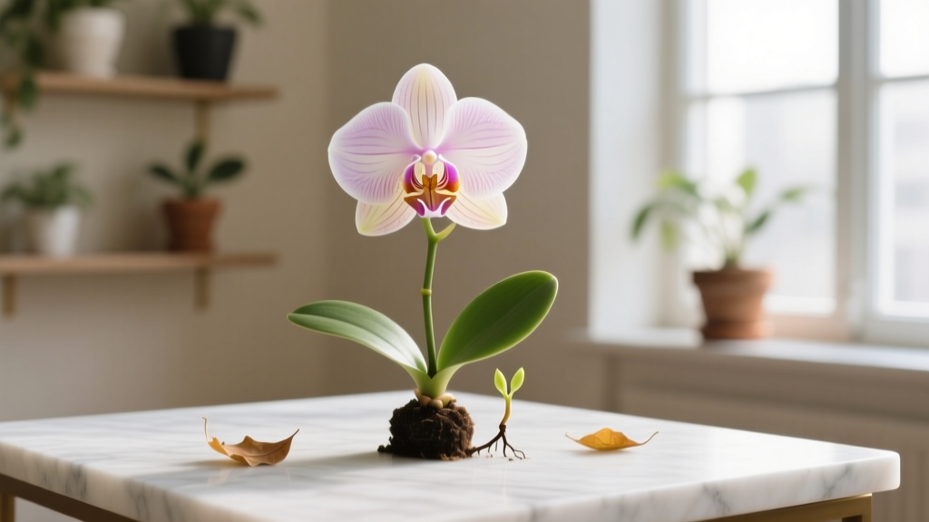 Stop the Drop & Save Your Orchid: A Step-by-Step Propagation Rescue Plan for Orchids Losing Leaves (Because Propagating a Stressed Plant Isn’t Hopeless—It’s Strategic)
