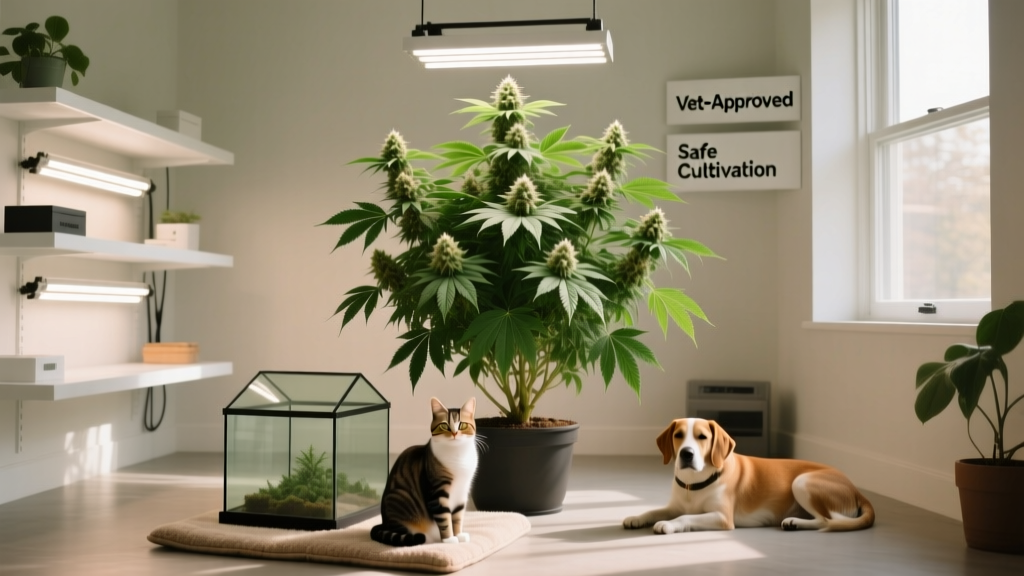 How to Grow Large Marijuana Plants Indoors—Without Endangering Your Dog or Cat: A Vet-Approved, Step-by-Step Guide to Safe, High-Yield Cultivation in Pet Homes