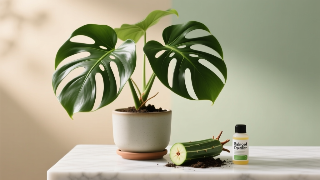Can You Propagate a Swiss Cheese Plant Fertilizer Guide? Yes—But Fertilizing Too Soon Is the #1 Mistake That Kills New Cuttings (Here’s Exactly When & How to Feed Them Safely)