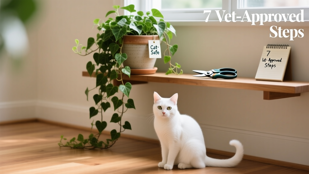 Toxic to Cats? How to Prune Indoor Ivy Plants Safely—7 Vet-Approved Steps That Prevent Accidental Ingestion, Protect Your Feline, and Keep Your Plant Thriving (Without Removing It Entirely)