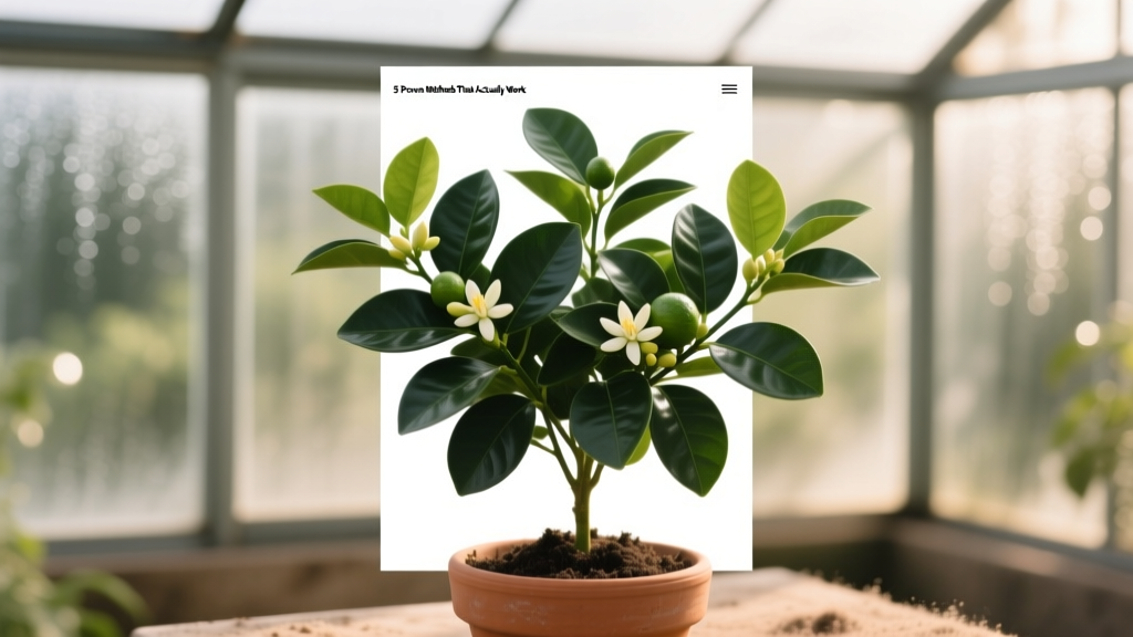 How to Propagate Kaffir Lime Plant Propagation Tips That Actually Work: 5 Proven Methods (No More Root Rot, Failed Cuttings, or Wasted Time)