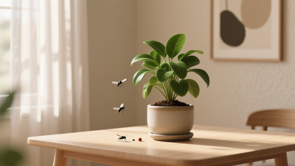 How to Kill Fruit Flies on Indoor Plants for Beginners: 7 Gentle, Non-Toxic Steps That Work in 48 Hours (No Pesticides, No Repotting, No Stress)