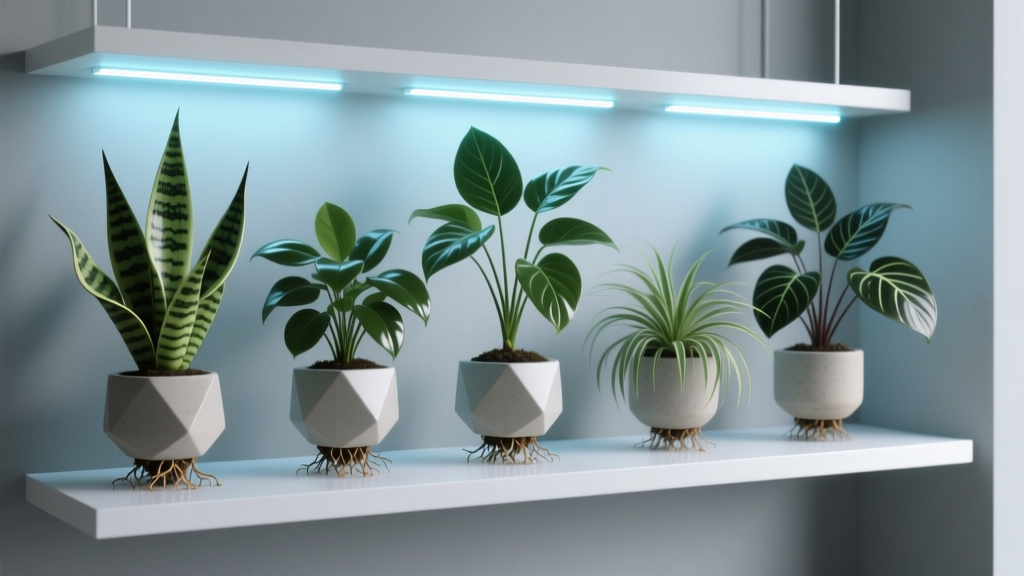 How to Grow Plants Indoors Without Sunlight from Cuttings: The Truth About LED Lights, Rooting Hormones, and 7 Plants That Actually Thrive in Total Shade — No Windows Needed