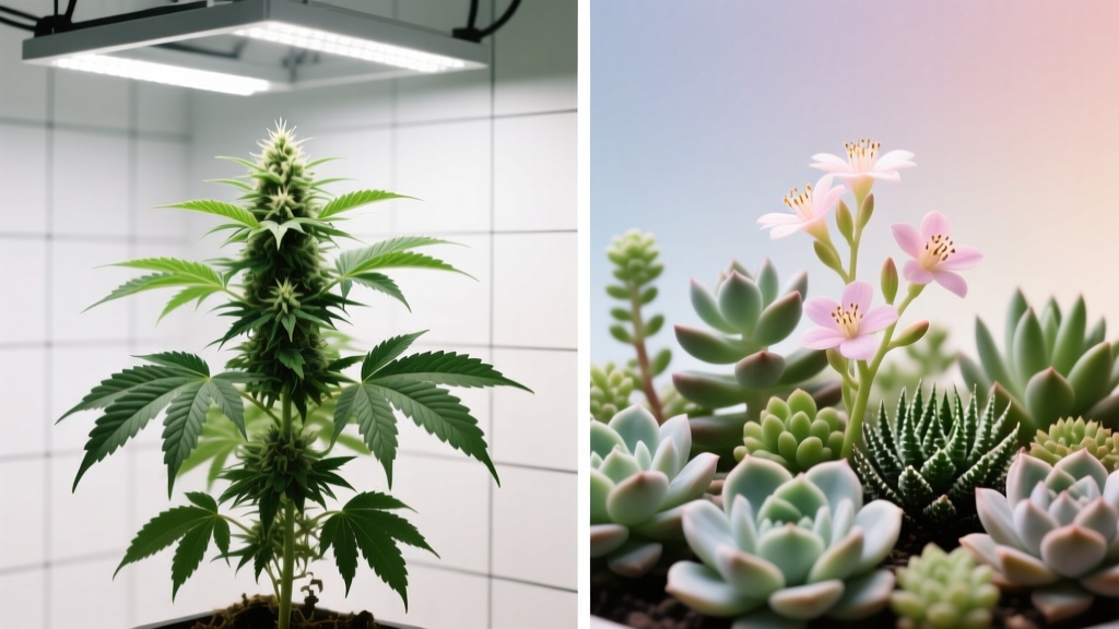 Why Your Indoor 'Weed Plant' Isn’t Flowering — And Why Your Succulents Are Blooming at the Wrong Time: The Truth About Light Cycles, Stress Triggers, and What ‘When to Flower’ Really Means for Both Plants in Your Home