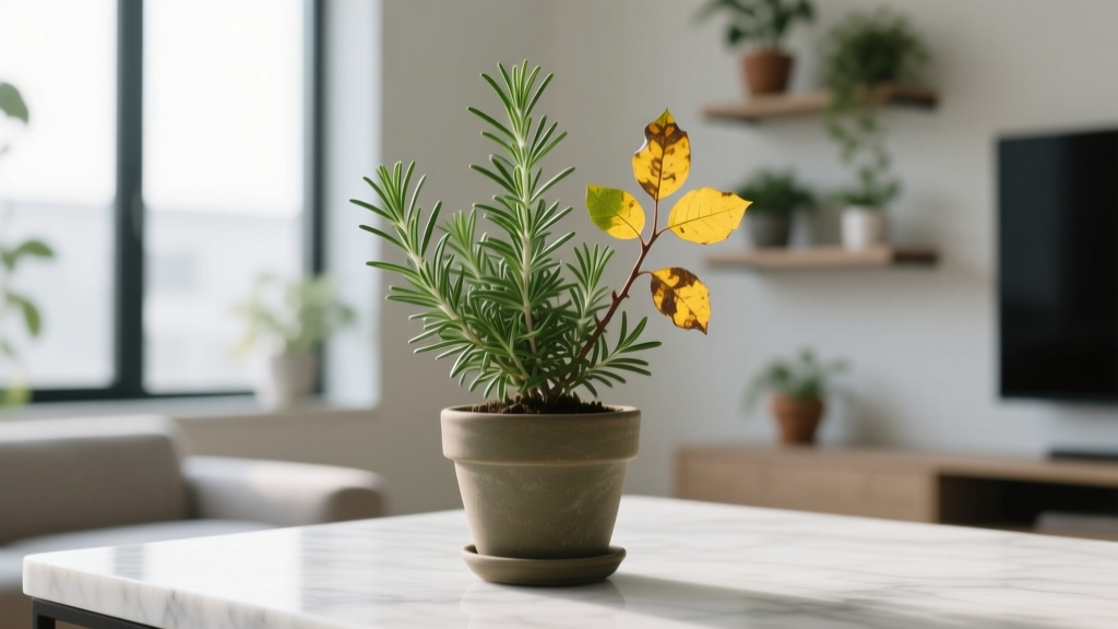 Is rosemary an indoor plant with yellow leaves? Here’s exactly what’s causing it—and 7 science-backed fixes you can apply today to revive your herb before it’s too late.