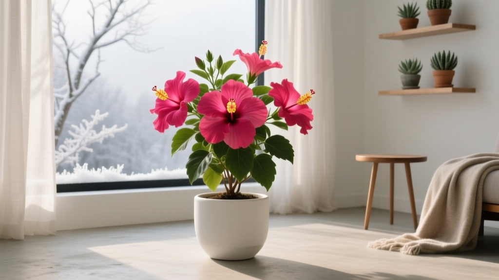 Yes, Easy-Care Hibiscus Plants *Can* Live Indoors in the Winter — Here’s Exactly How to Keep Them Thriving (Not Just Surviving) Without Daily Monitoring or Expensive Gear