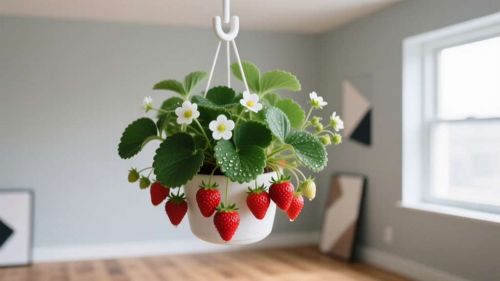 Yes—But Only If You Fix These 5 Critical Mistakes: Why Your Hanging Strawberry Plant Isn’t Fruiting Indoors (Beginner’s No-Fail Indoor Growing Guide)