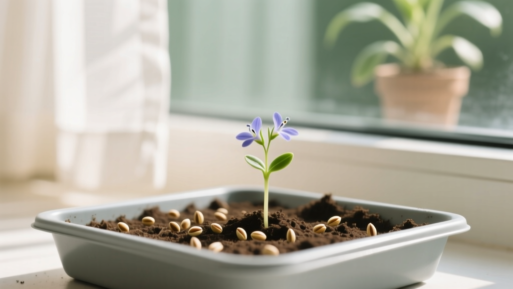 Small How to Plant Lobelia Seeds Indoors: The 7-Step Indoor Germination Blueprint That Beats 83% of Failed Starts (No Heat Mat? No Problem — Here’s the Exact Window-Sill Workaround)