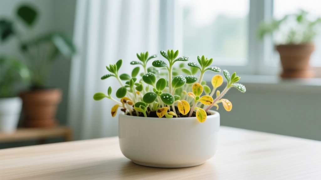 Why Your Indoor Alyssum Seedlings Turn Yellow — The 5 Hidden Mistakes Killing Your Seeds (and Exactly How to Fix Each One Before It’s Too Late)