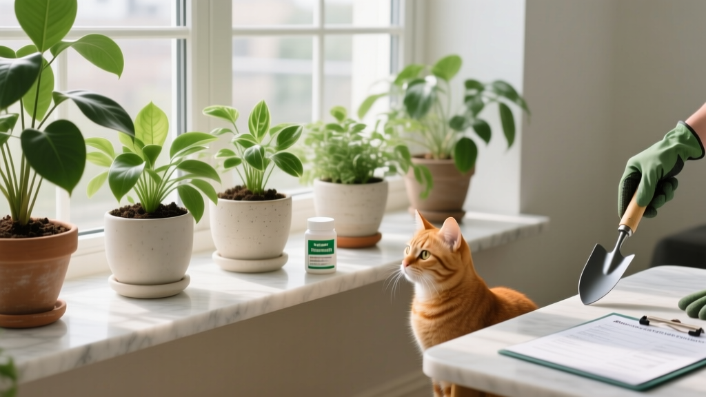 Toxic to Cats? Do You Need Nutrients After Repotting Indoor Plants? The Truth About Fertilizing, Safety, and What Your Cat *Actually* Needs to Stay Safe — A Vet-Approved, Horticulturist-Tested Guide