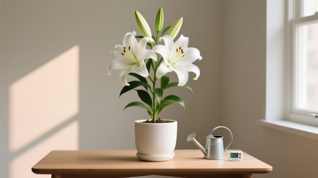 You’re Killing Your Easter Lily Indoors — Here’s the Exact Indoor Care Routine That Keeps It Blooming 6+ Weeks (Not 7 Days): Watering, Light, Temperature & Post-Bloom Rescue Steps You’re Missing