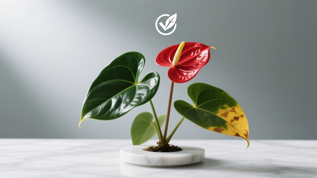 How to Care for an Anthurium Houseplant with Yellow Leaves: 7 Science-Backed Fixes That Stop Yellowing in 3–10 Days (No More Guesswork or Guesstimates)