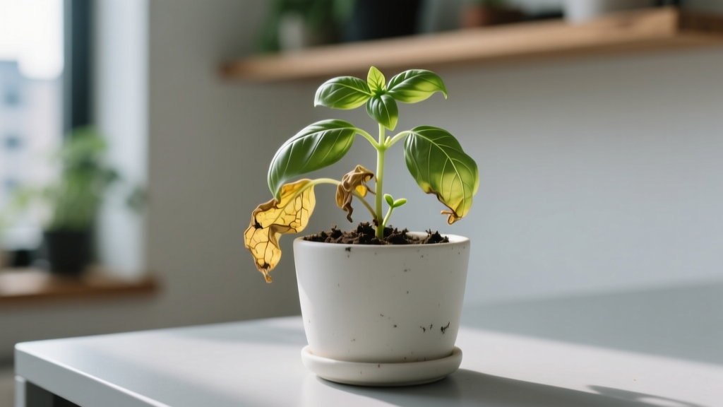 Can a basil plant survive indoors not growing? Yes—but it’s on life support: here’s exactly what’s failing (and how to reverse it before it’s too late)