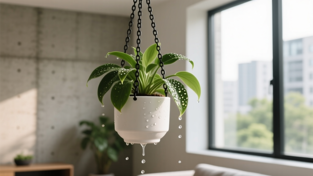Stop the Drip: 7 Proven, Non-Obvious Ways to Keep Indoor Hanging Plants from Dripping — No More Stained Ceilings, Ruined Rugs, or Awkward Catch Trays
